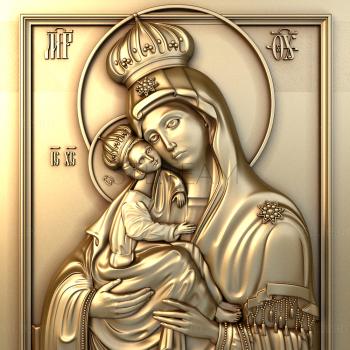 3D model Mother of God POCHAEVSKAYA (STL)